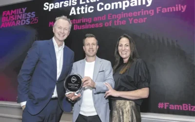 The Attic Company Wins Manufacturing & Engineering Family Business of the Year 2025!